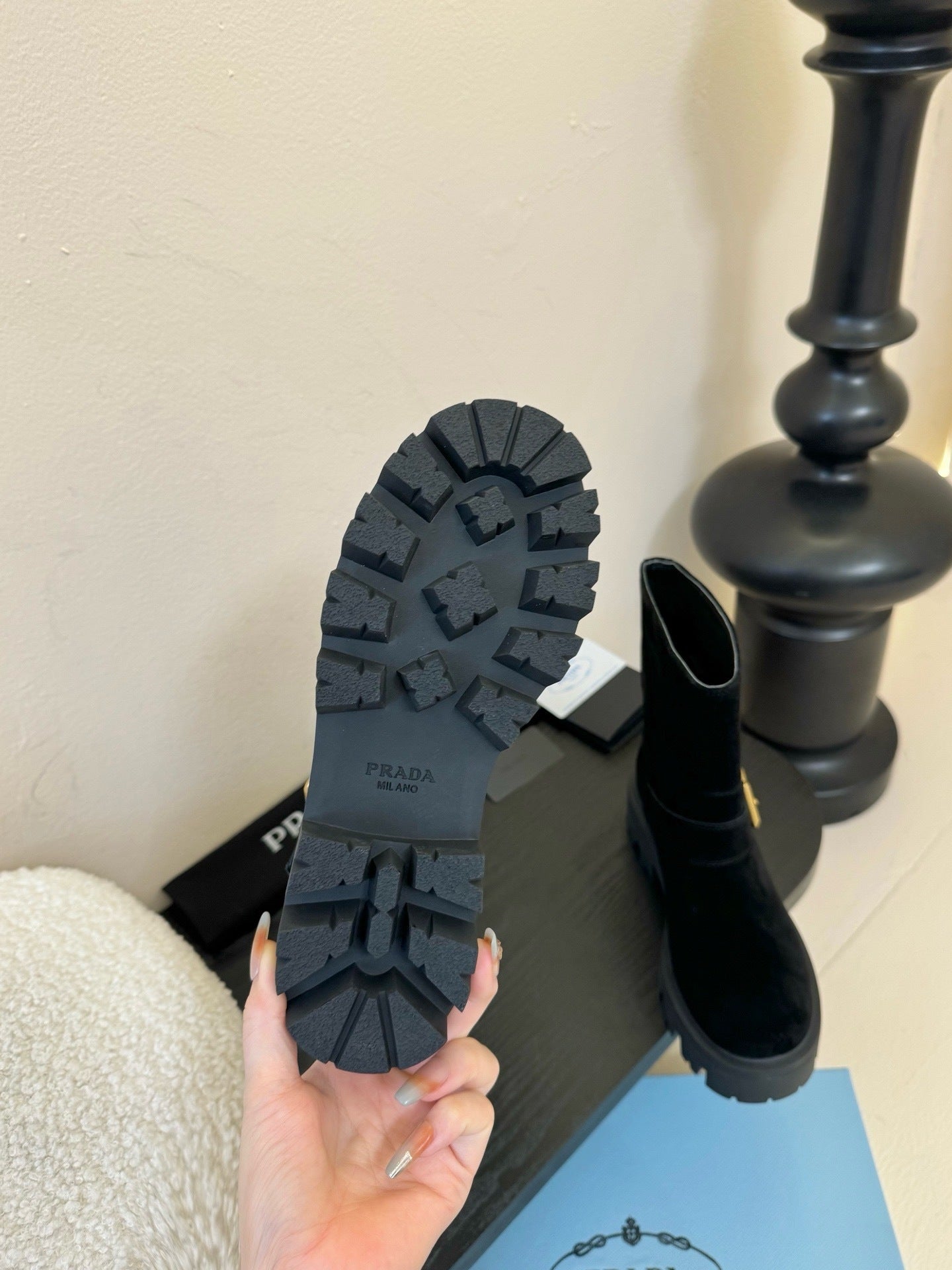Prada Suede Boots