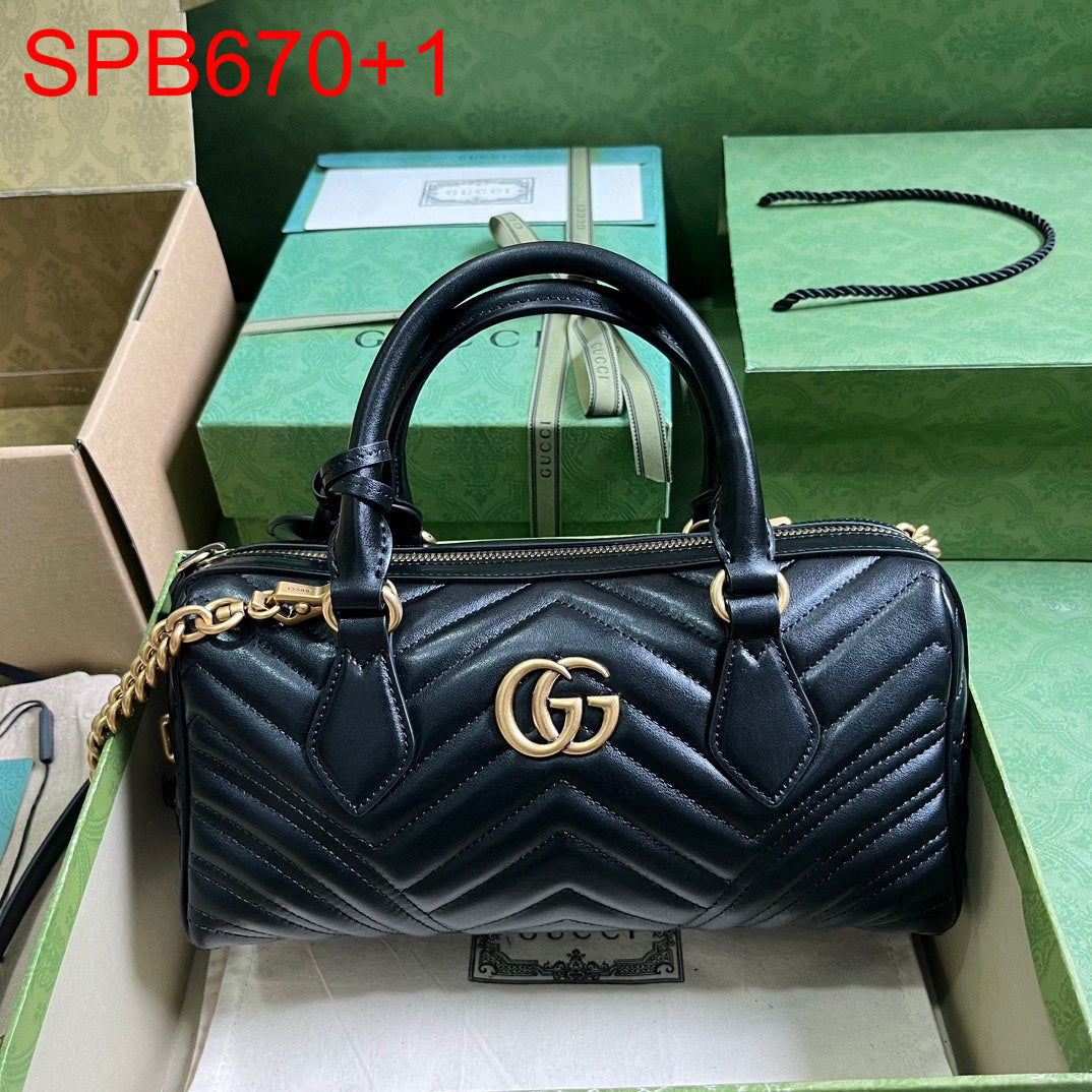 Gucci GG MARMONT SMALL TOP HANDLE BAG