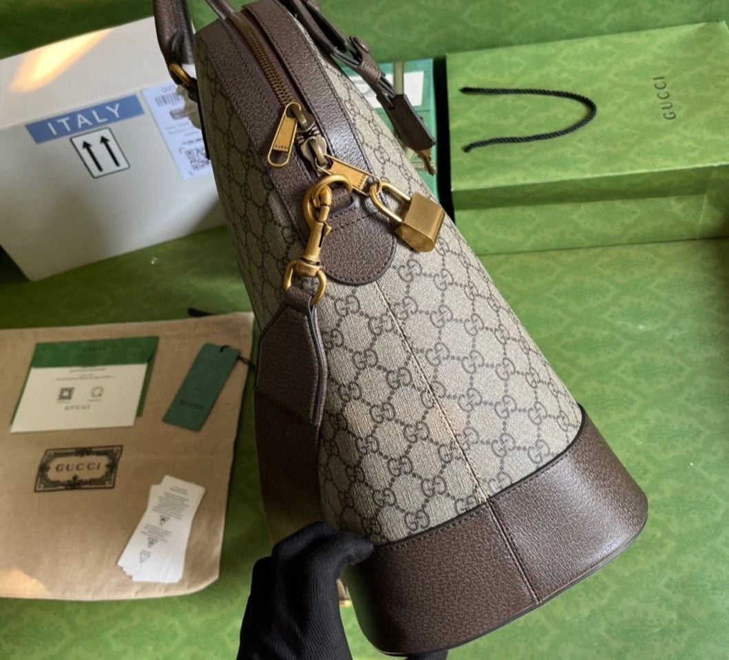 Gucci Savoy small bowling tote