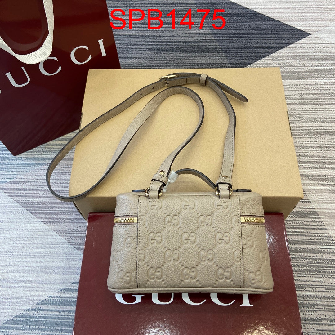 Gucci Emblem Mini Cosmetic bag