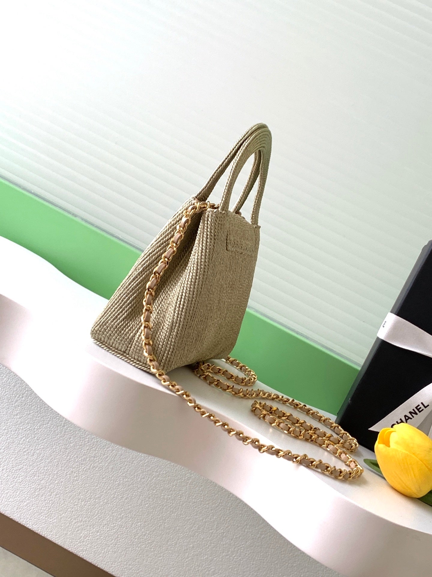 Chanel Top Handle Gold bag