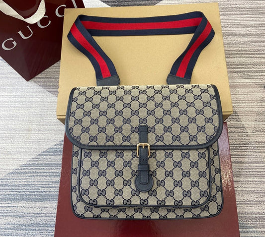 Gucci Children's GG canvas messenger bag