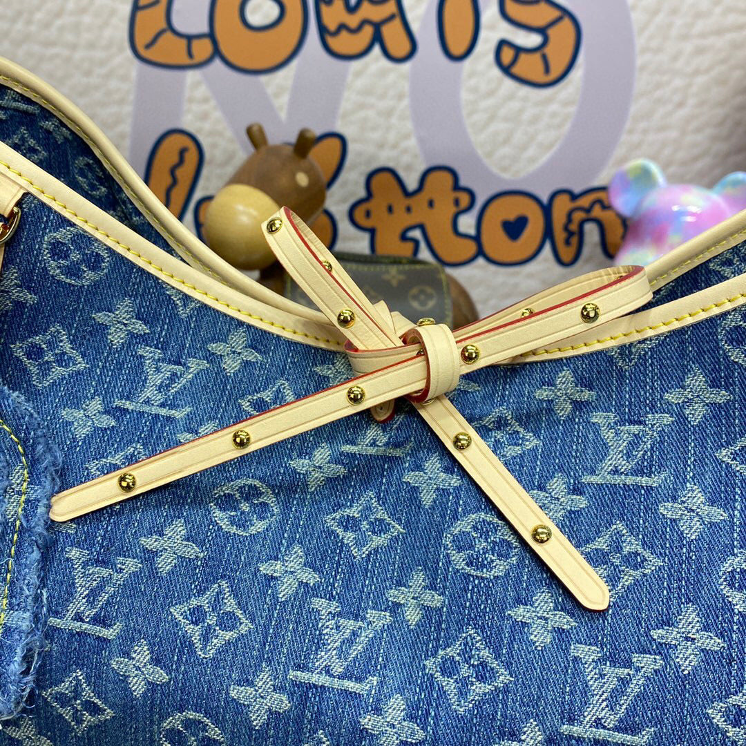 Louis Vuitton CarryAll MM Denim