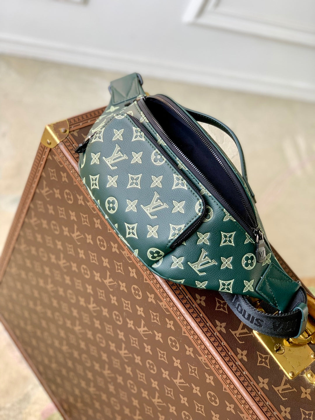 Louis Vuitton Monogram shadow rush bumbag