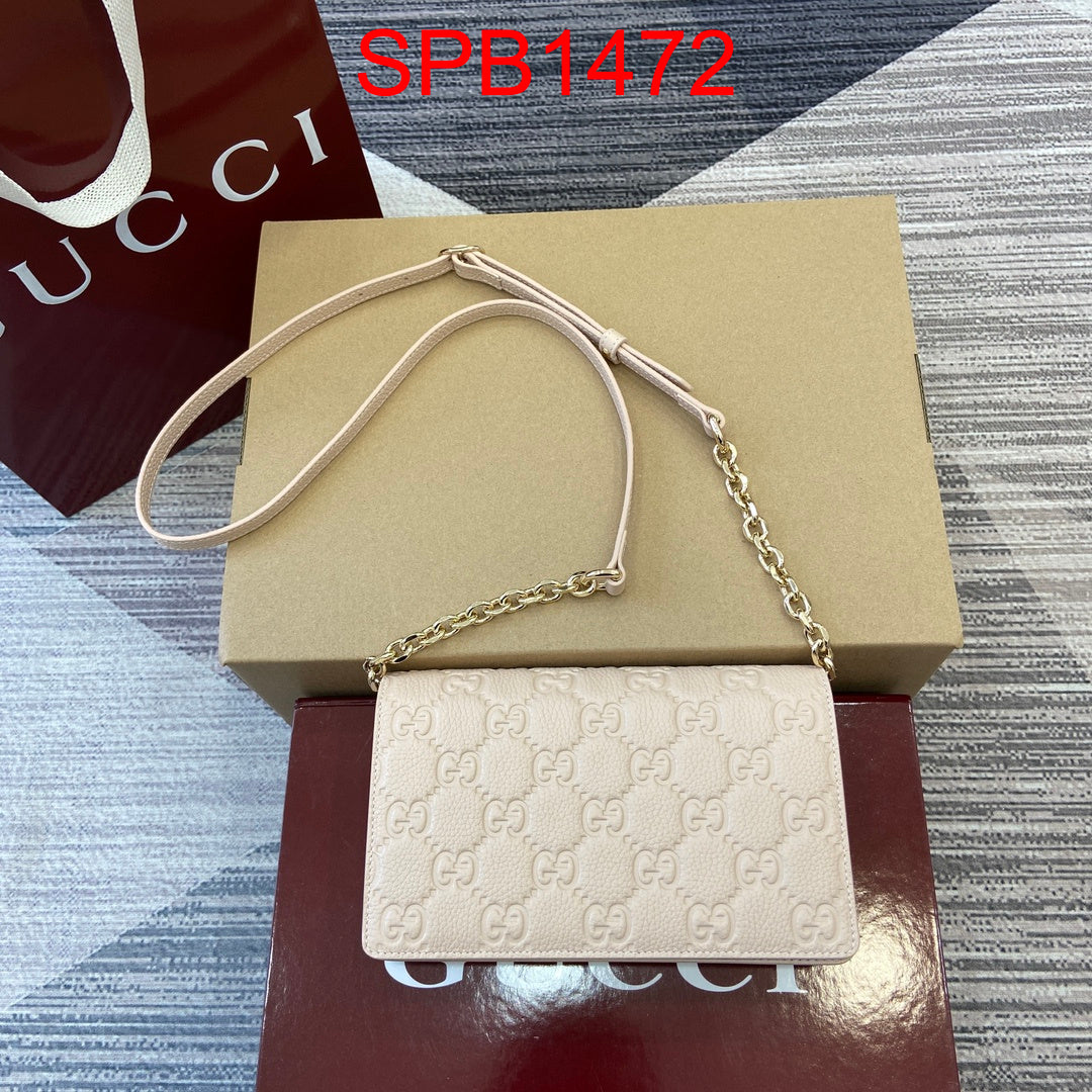 Gucci Emblem mini shoulder bag