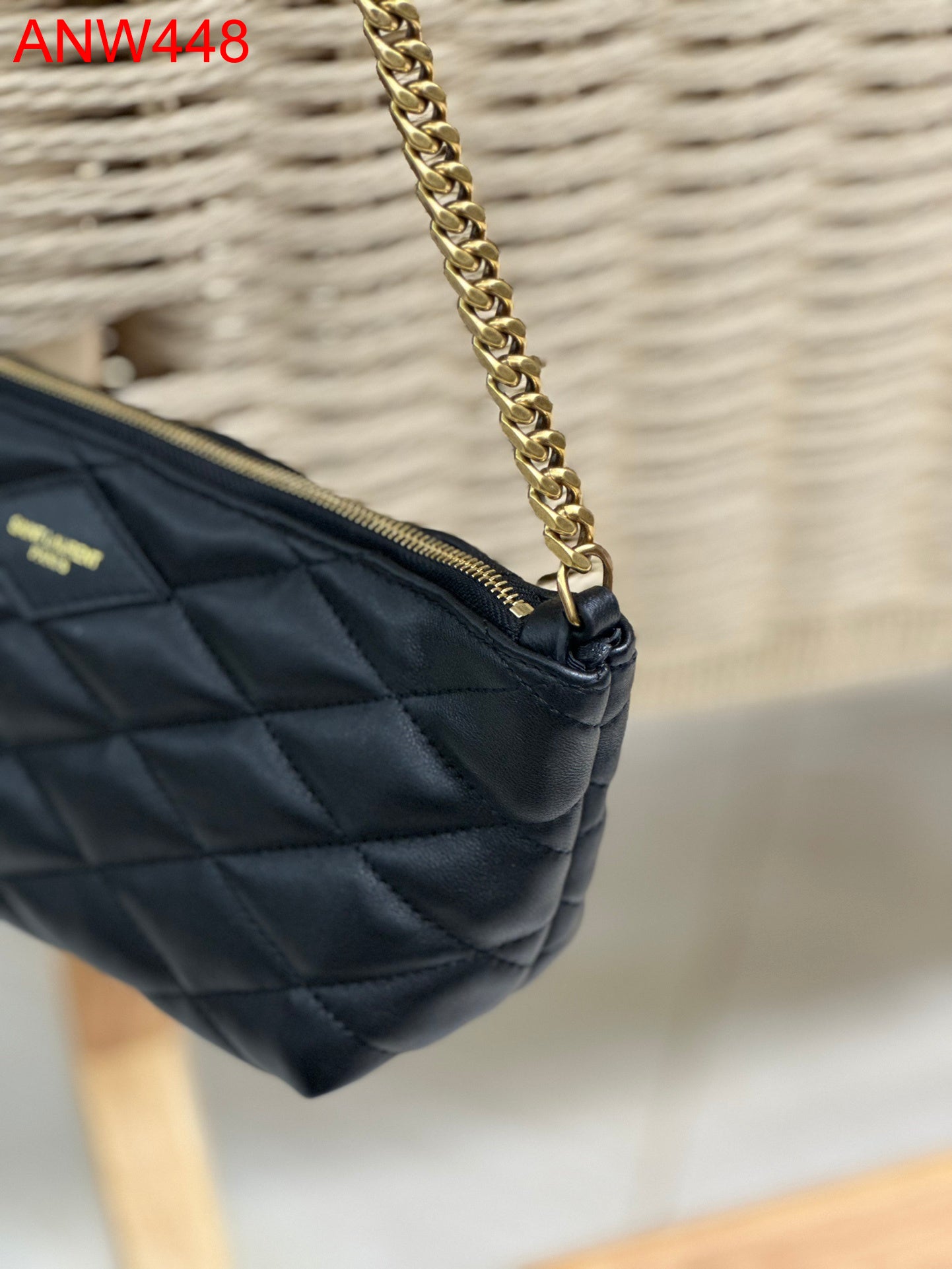 YSL MINI BAG IN QUILTED LAMBSKIN