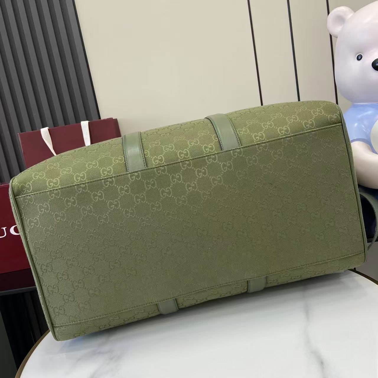 Gucci GG canvas large duffle bag