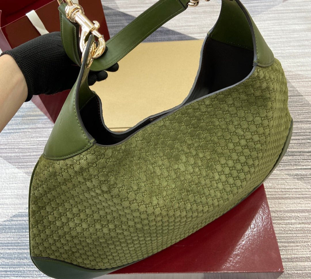 Gucci Medium Shoulder Suede bag