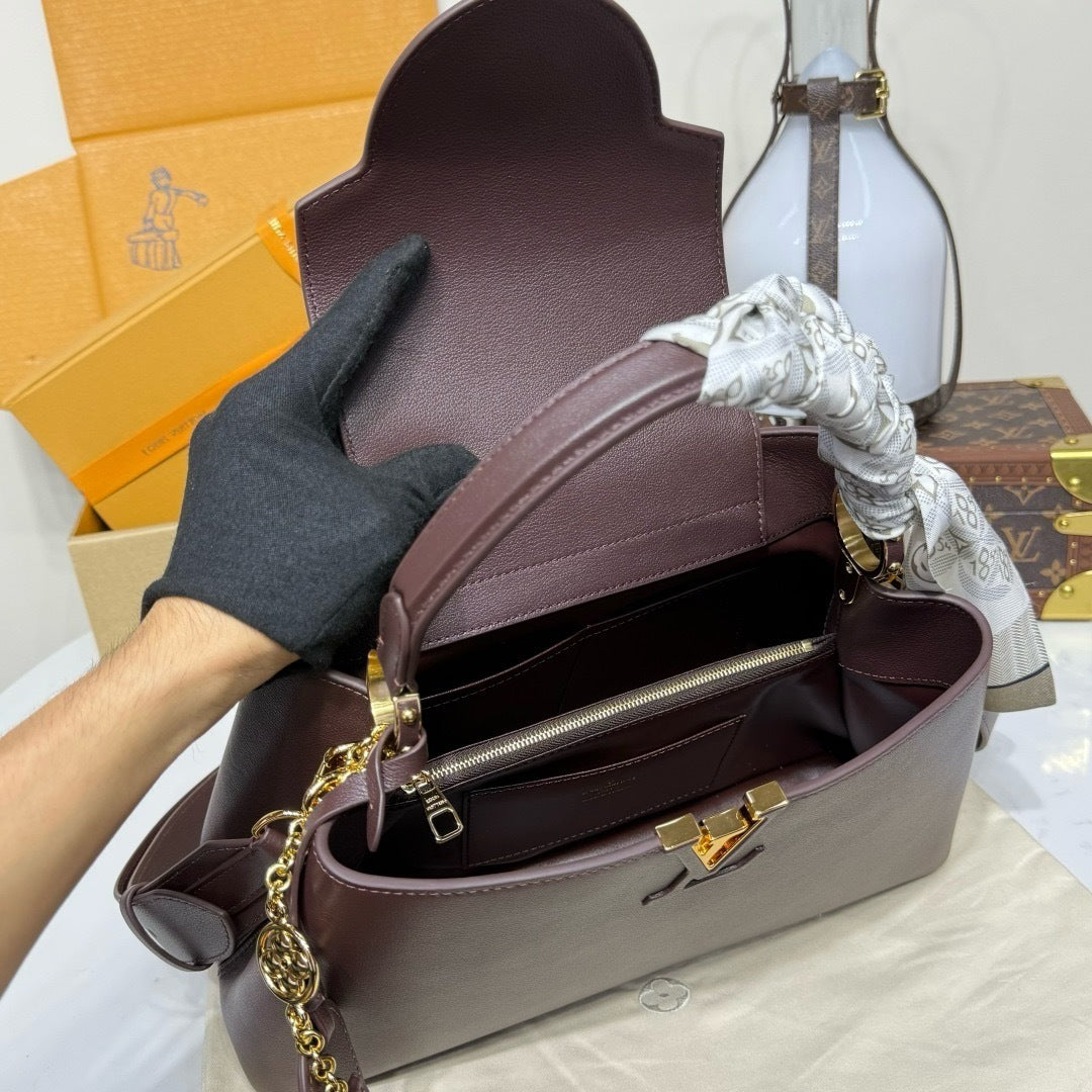 Louis Vuitton CAPUCINES SOUPLE MM