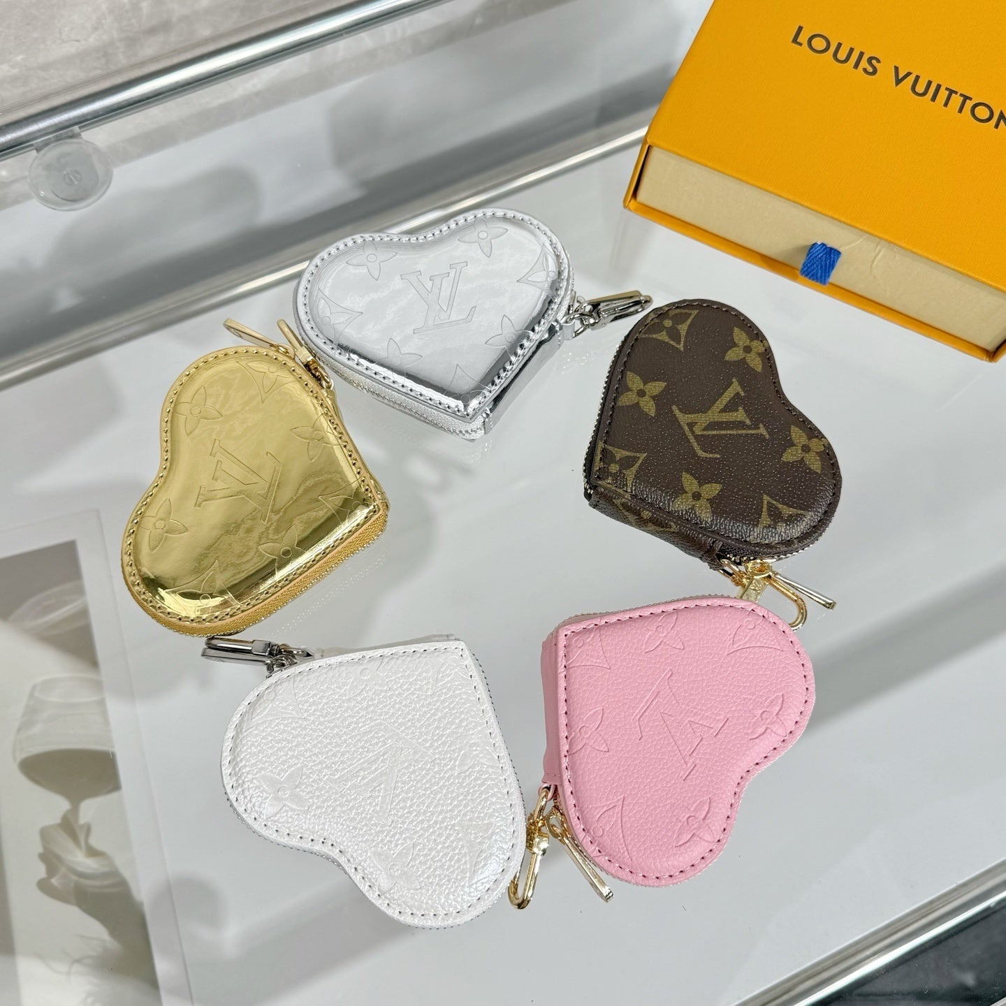 Louis Vuitton Heart shape Coin purse