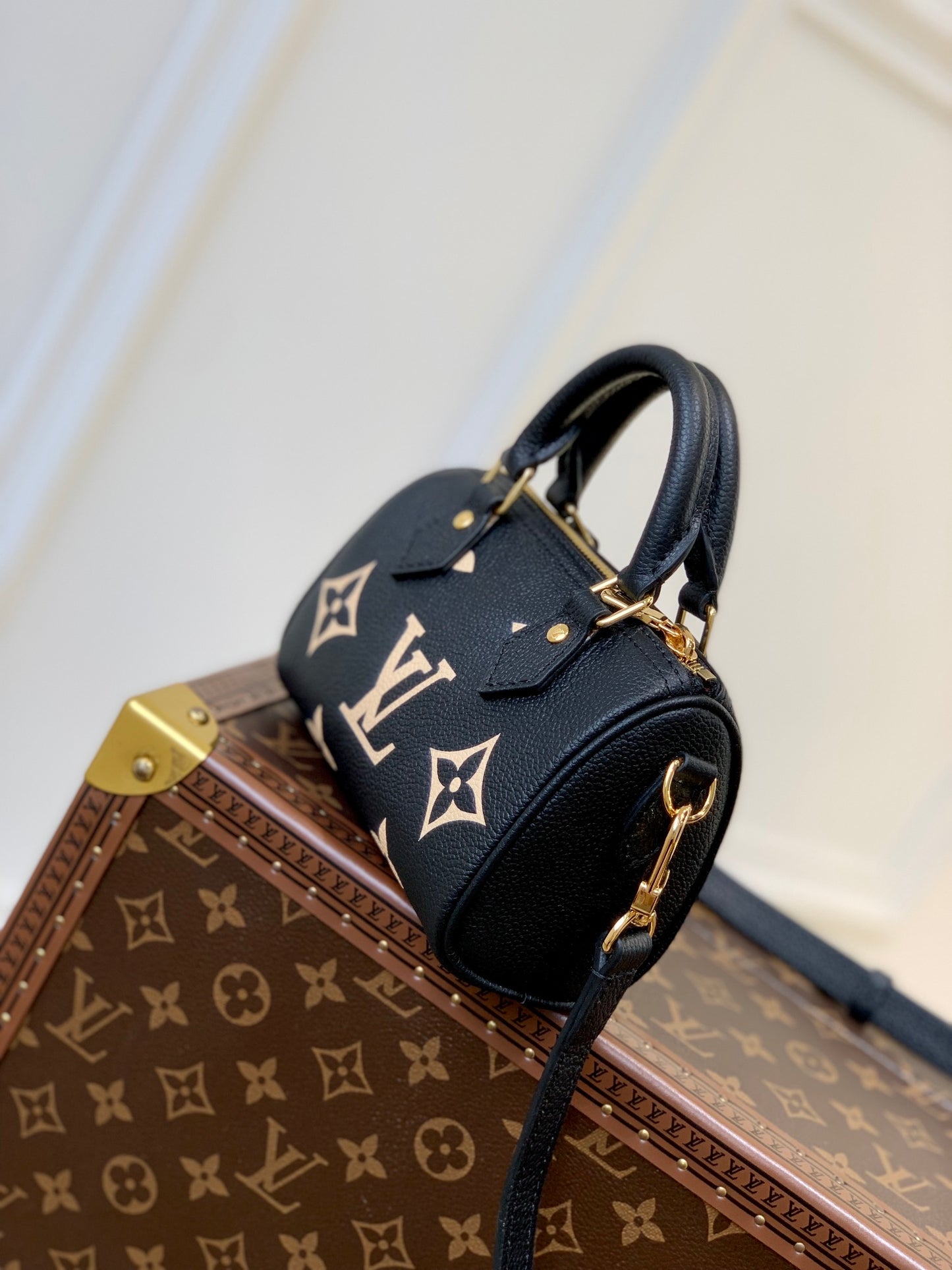 Louis Vuitton Speedy Empreinte leather