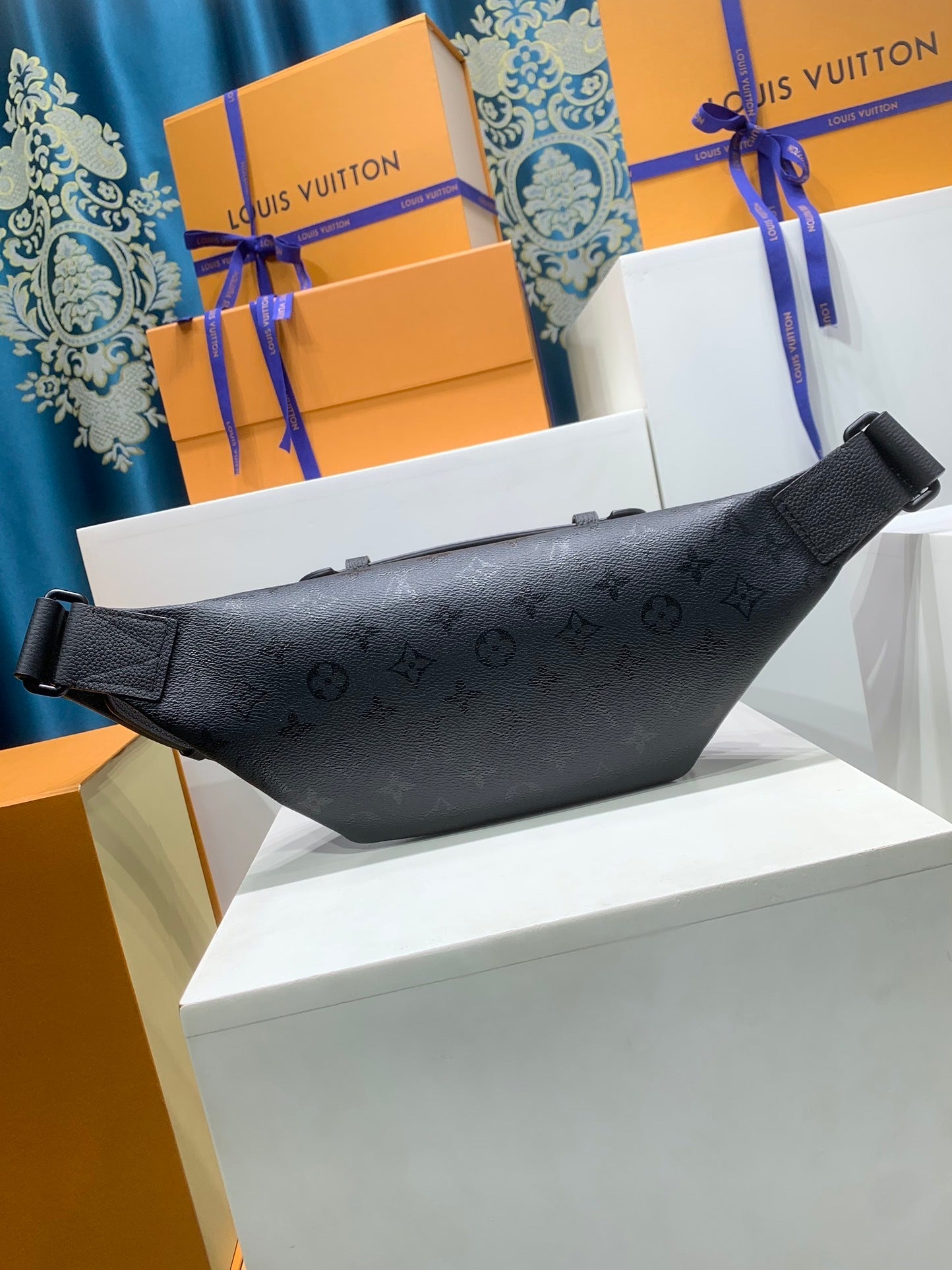 Louis Vuitton Rush Bumbag Monogram Midnight