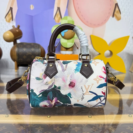 Louis Vuitton Nano Speedy Monogram Eden collection