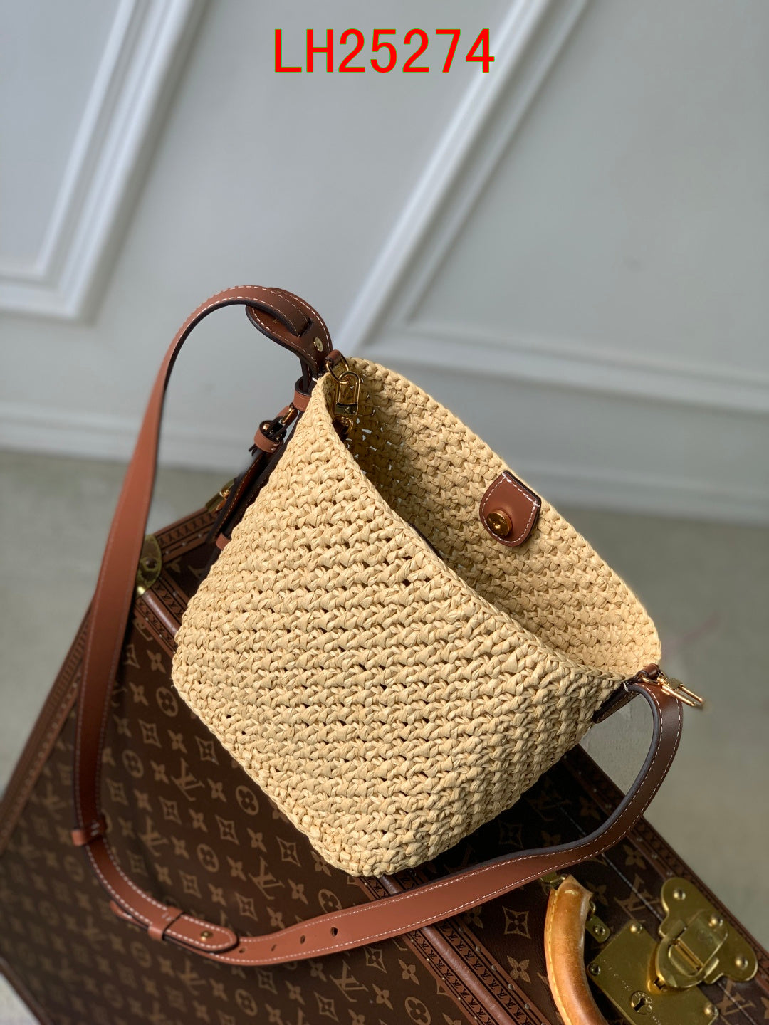 Louis Vuitton All in BB Raffia