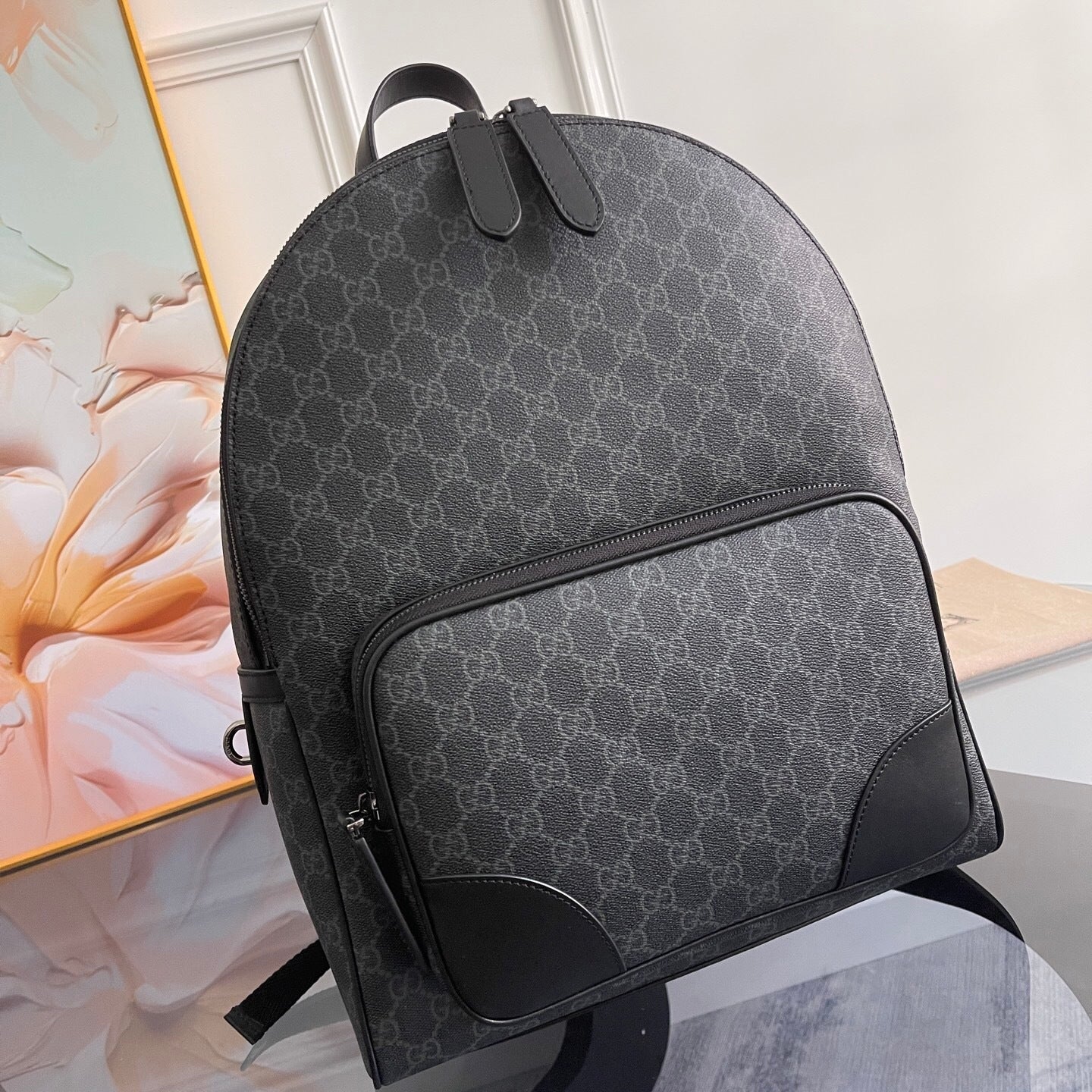 Gucci Emblem medium backpack
