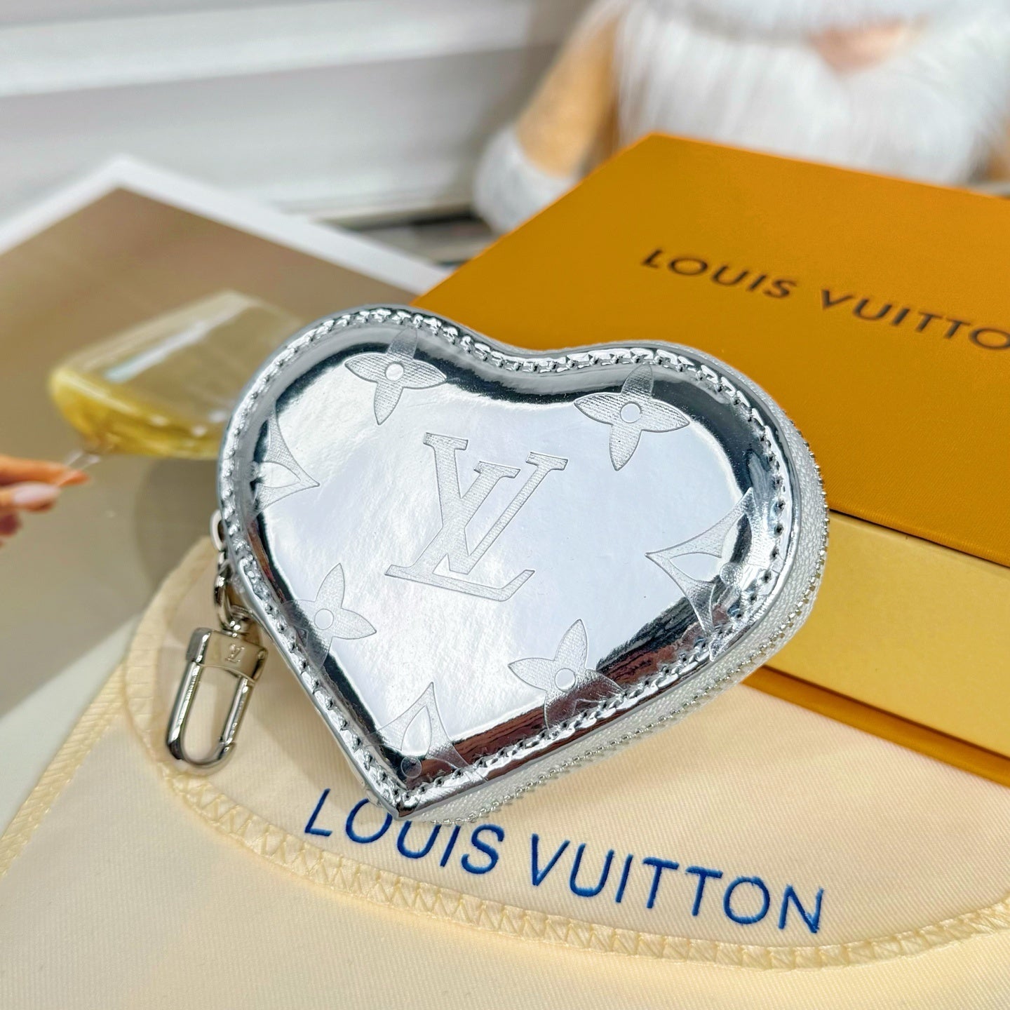 Louis Vuitton Heart shape Coin purse