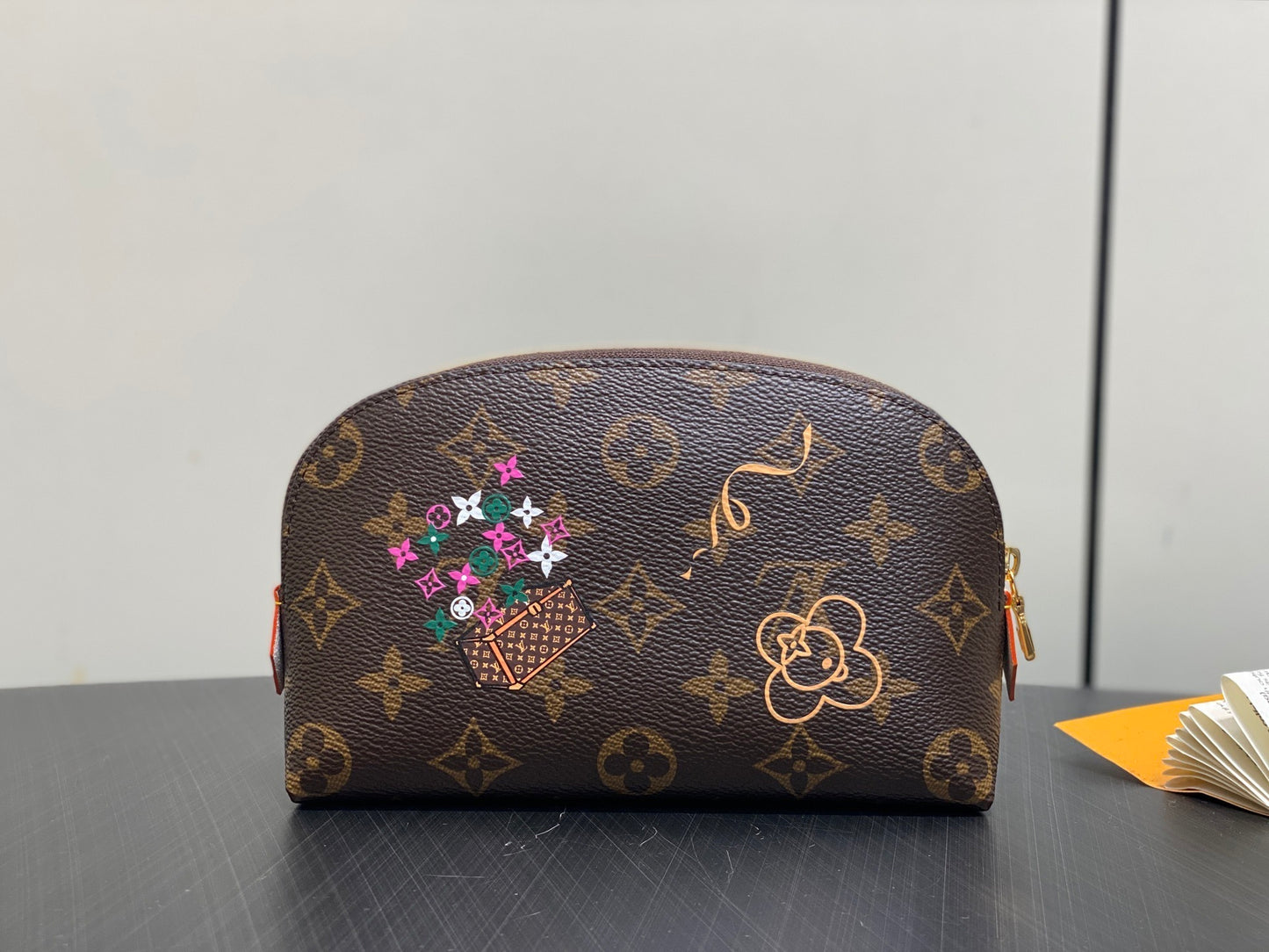 Louis Vuitton COSMETIC POUCH Vivienne Winter Holiday collection