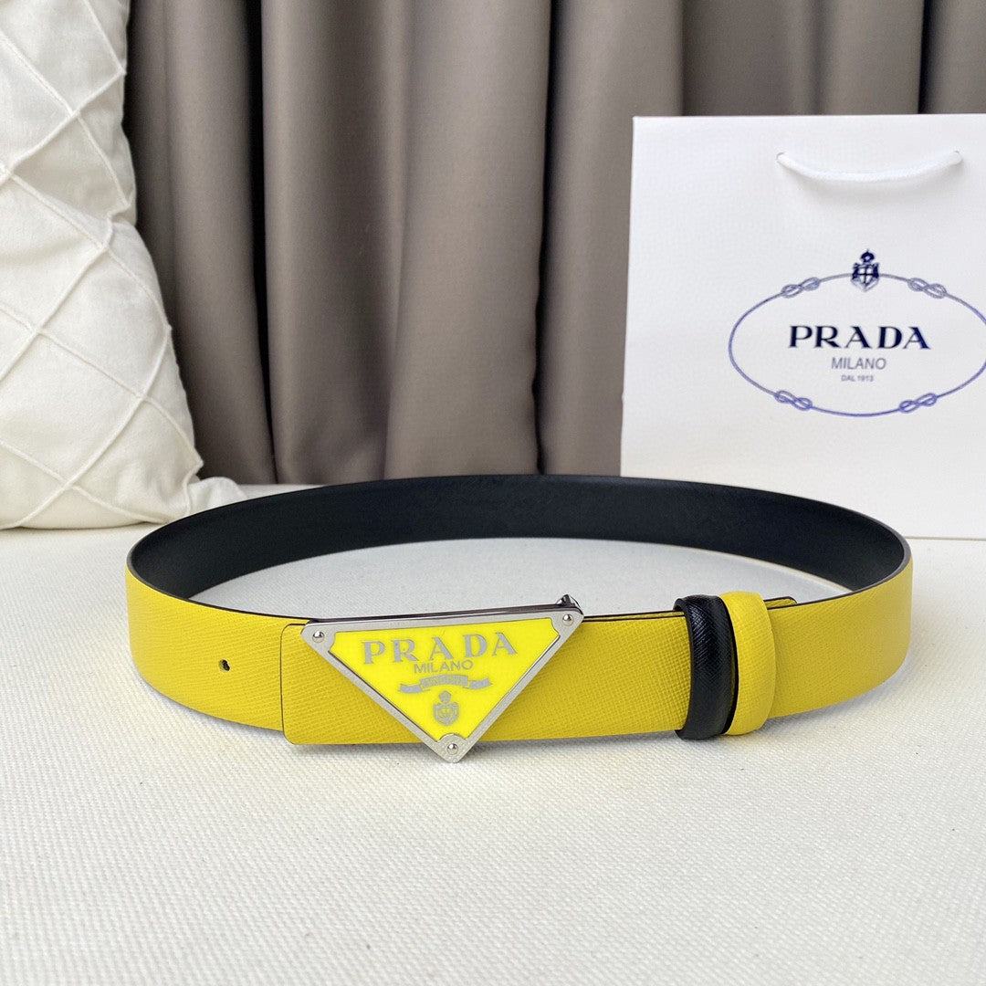 Prada reversible belt