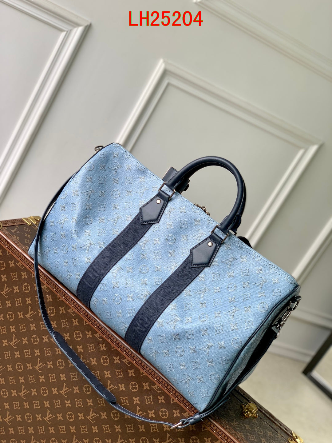 Louis Vuitton Keepall Bandoulière 50 G71 Heritage coated canva