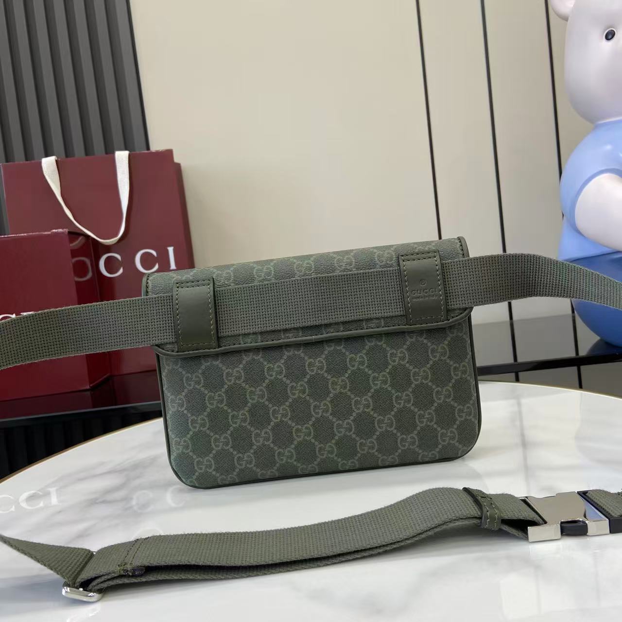 Gucci GG Monogram small belt bag