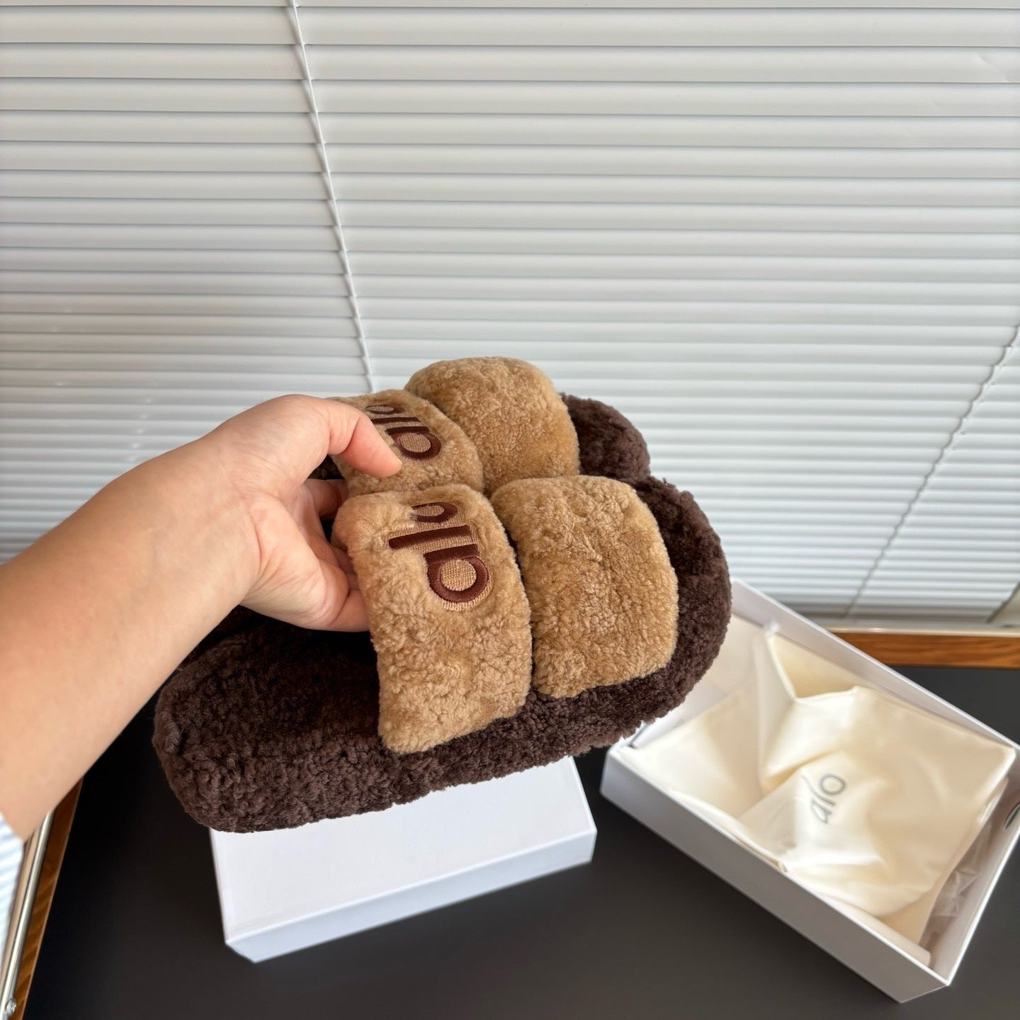 Alo Teddy Slippers