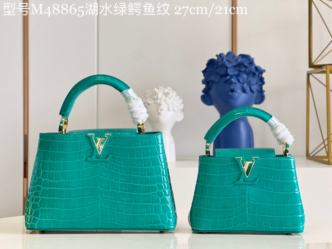 Louis Vuitton Capucines Crocodile leather