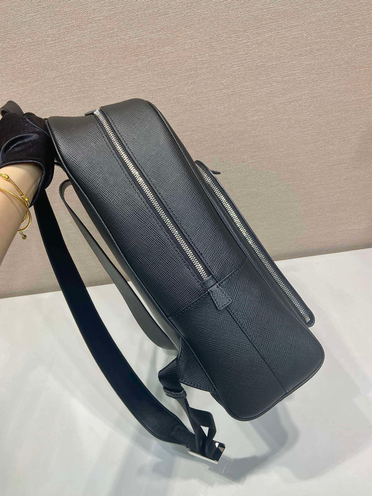 Prada Saffiano leather backpack