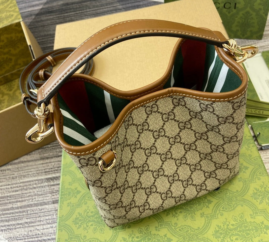 Gucci Ophidia Small emblem Bucket bag