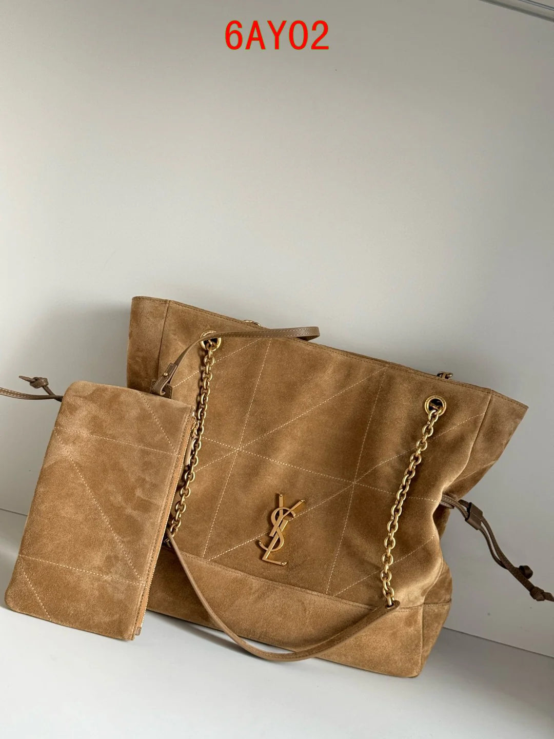 YSL Jamie 4.3 Suede Pochon