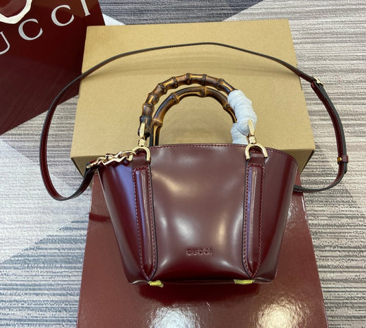 Gucci Mini bamboo top handle tote bag