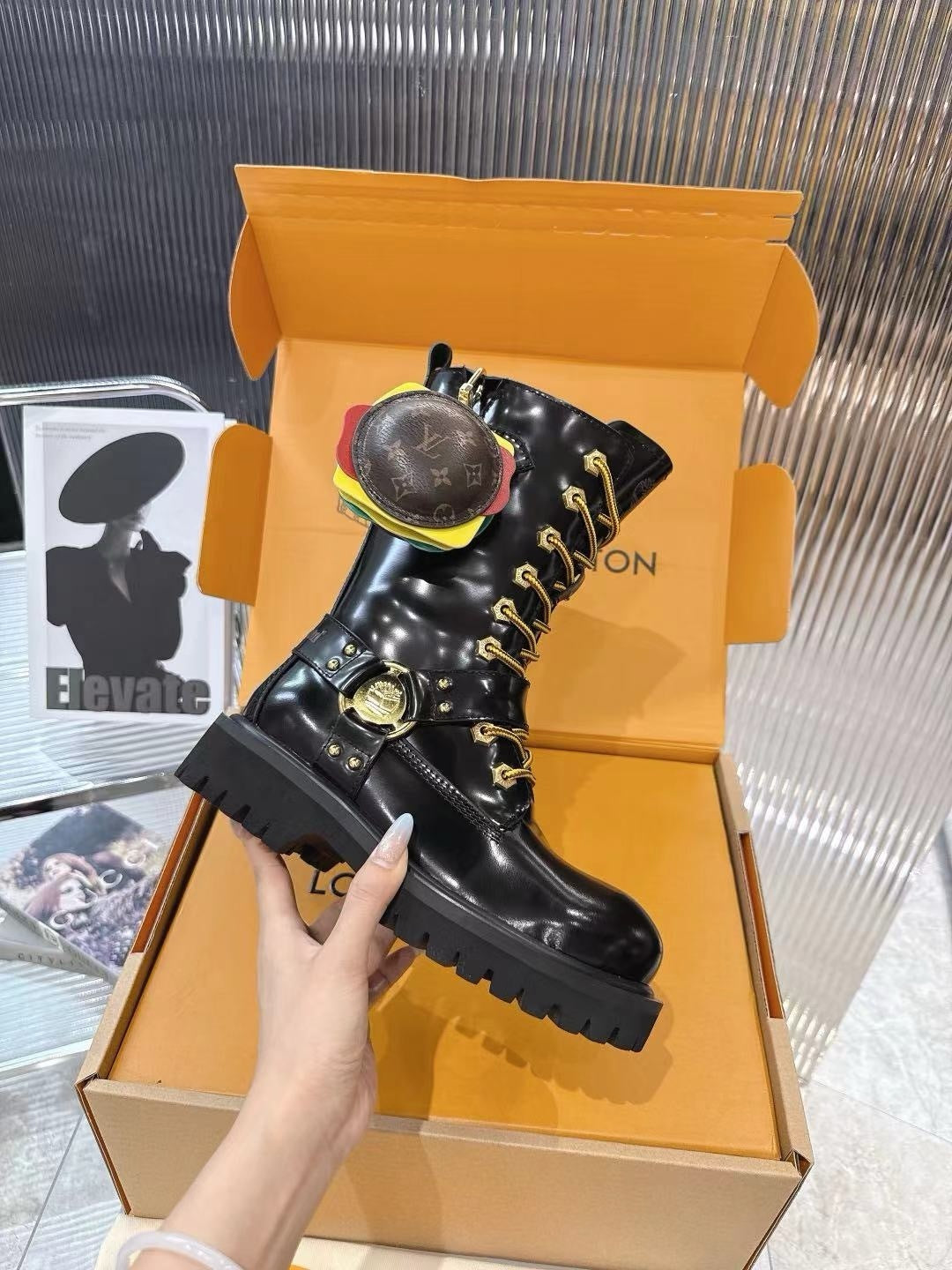 Louis Vuitton x Timberland Boots