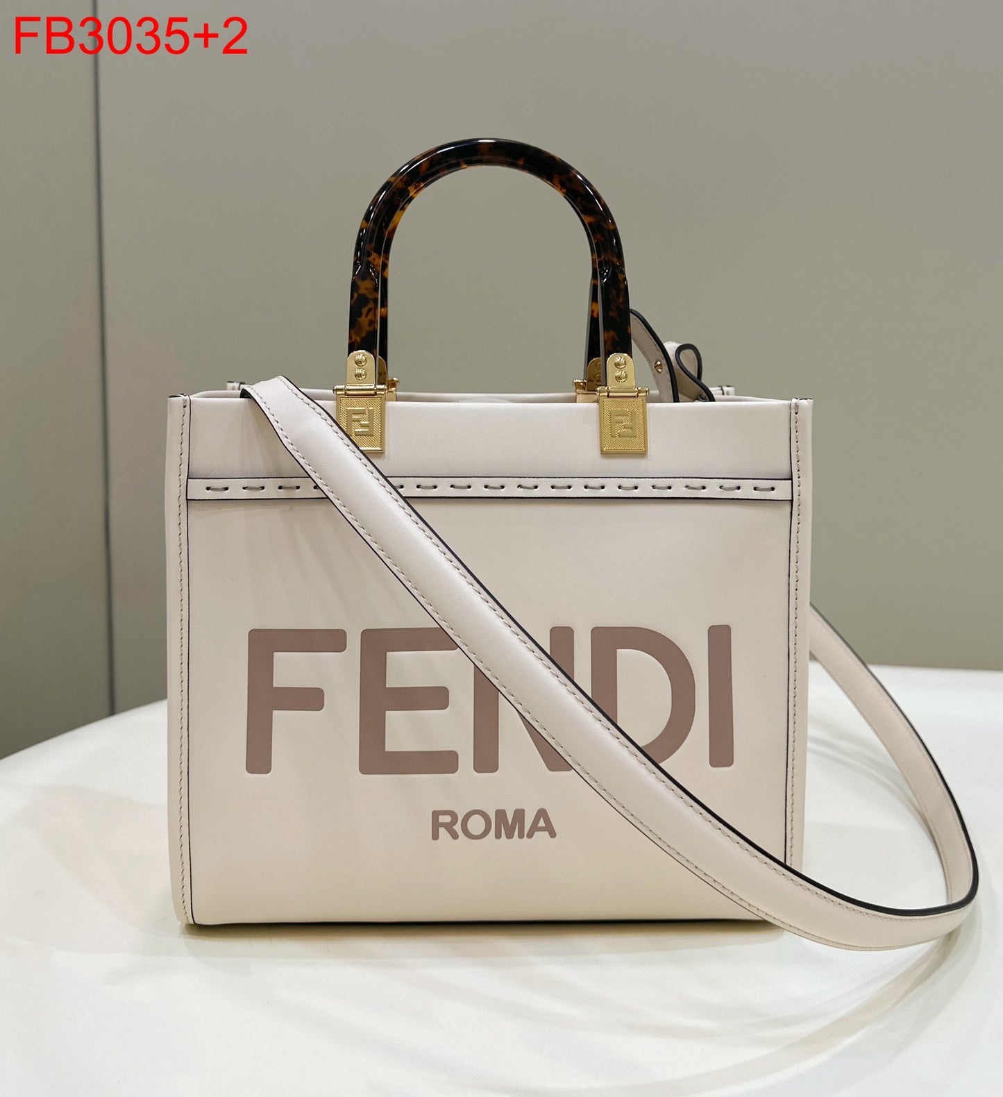 Fendi Small Sunshine Shopper Tote Bag