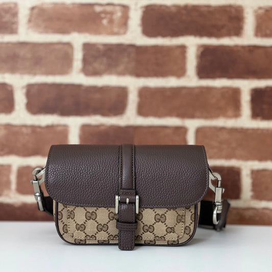 Gucci BI-COLOR GG SUPER MINI BAG
