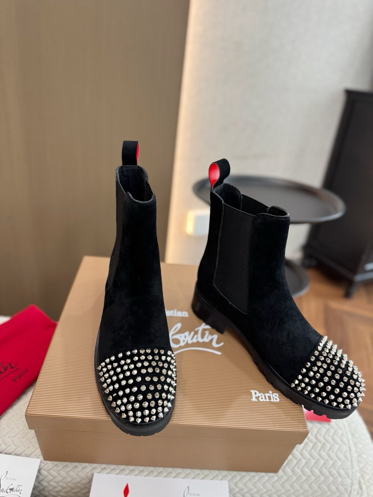 Christian Louboutin CL Suede Boots