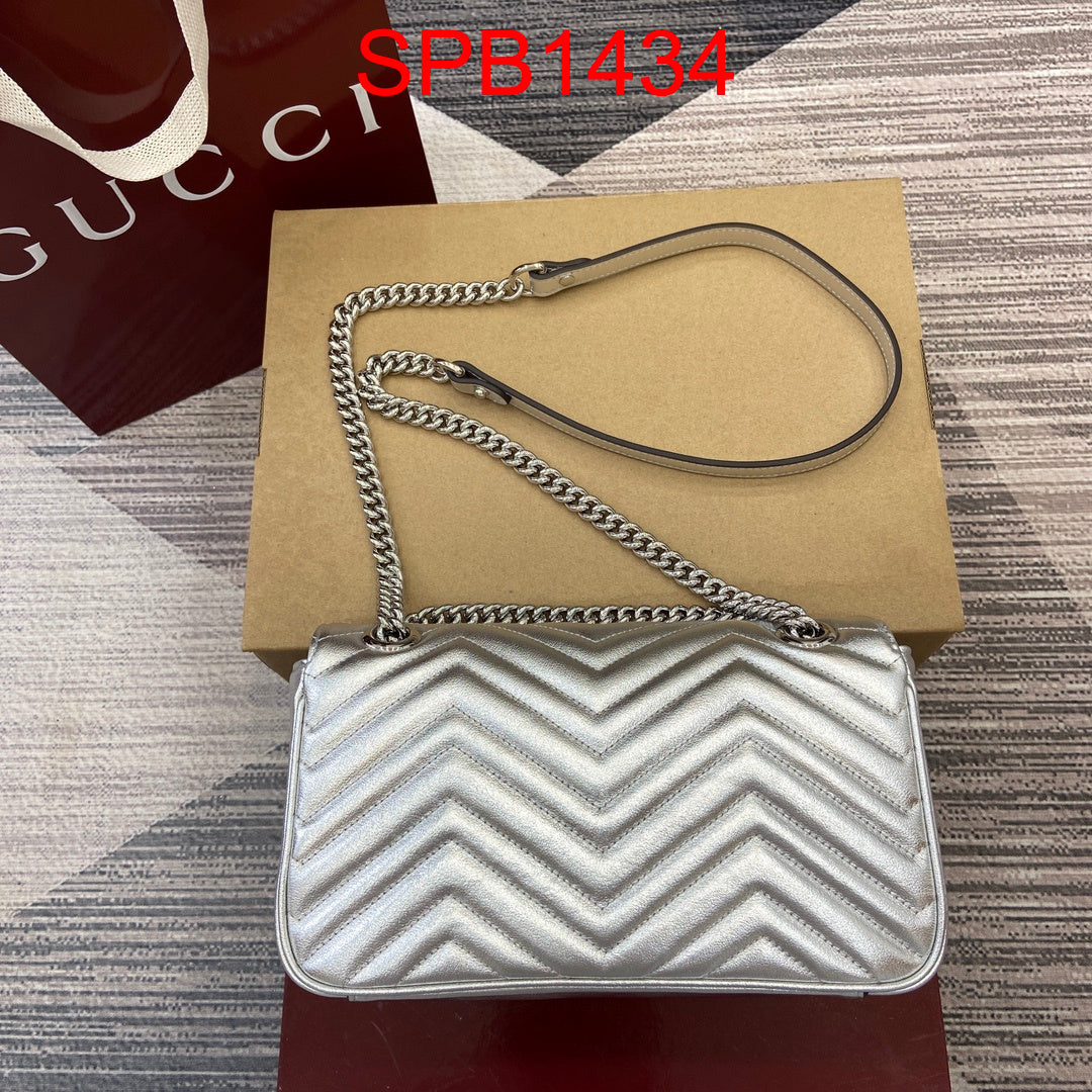 Gucci Marmont Small Silver edition