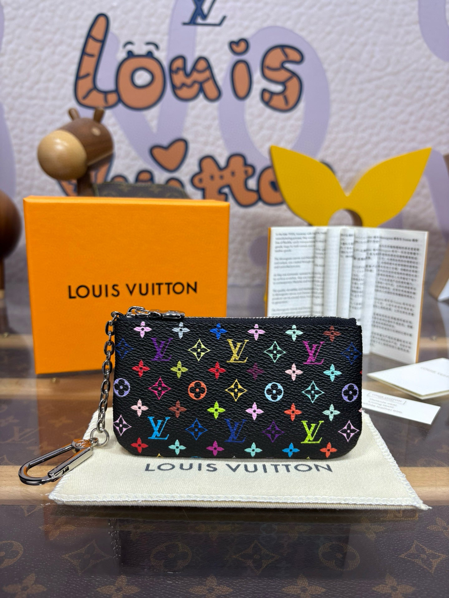 Louis Vuitton LV x TM Key Pouch Other Monogram Canvas