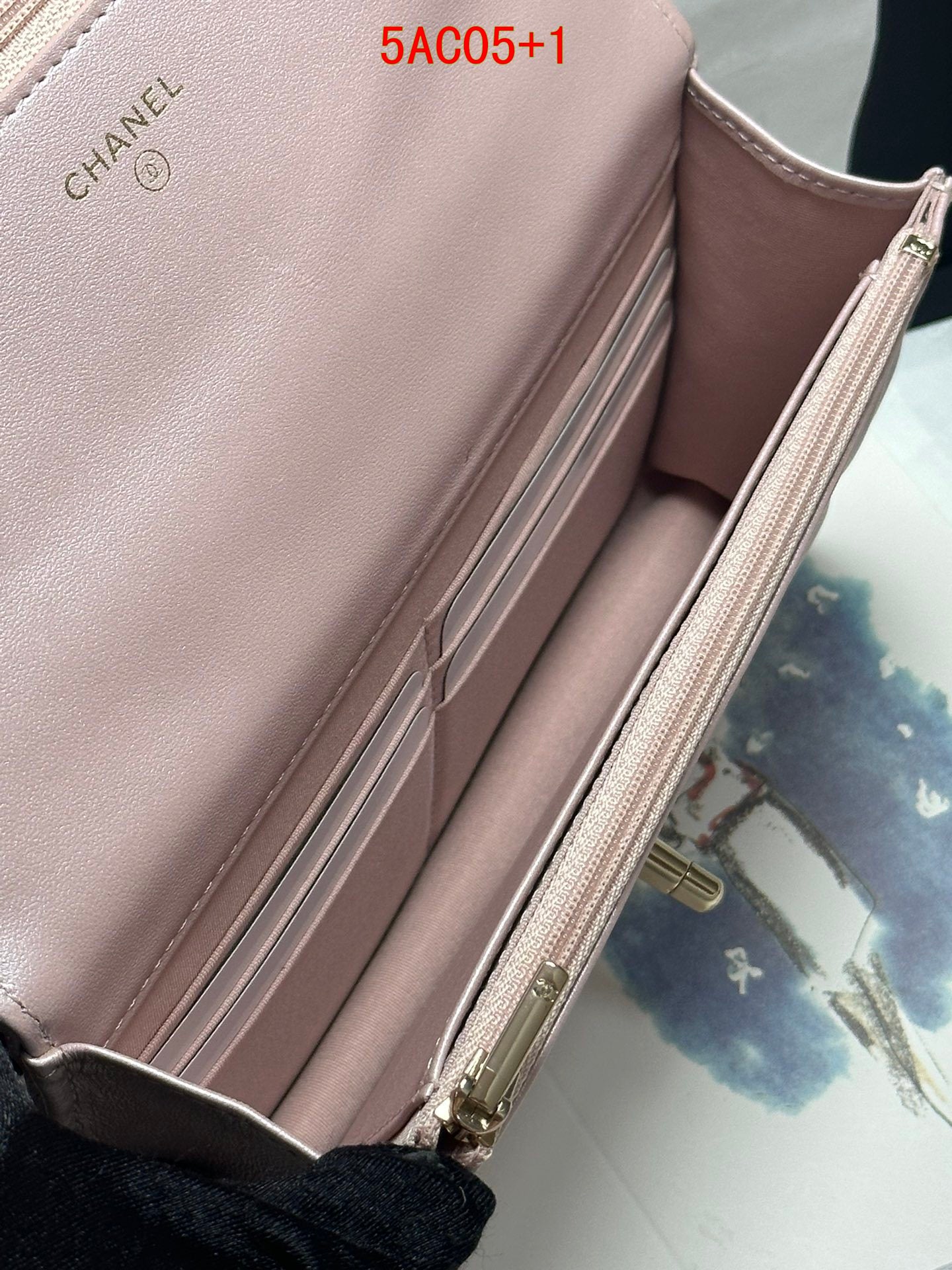 Chanel Woc leather bag