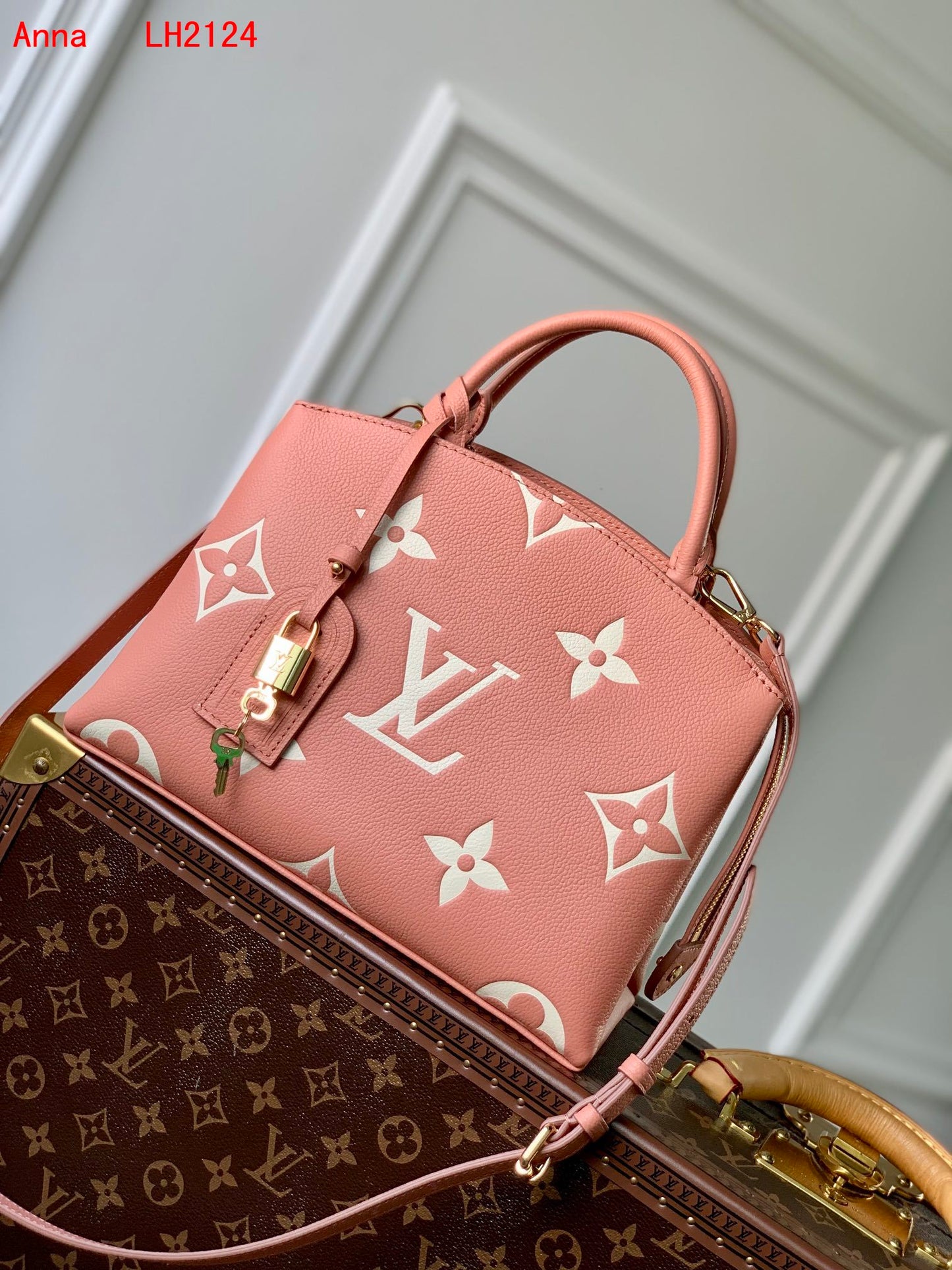 Louis Vuitton Petit and Grand Palais Bicolor Empreinte