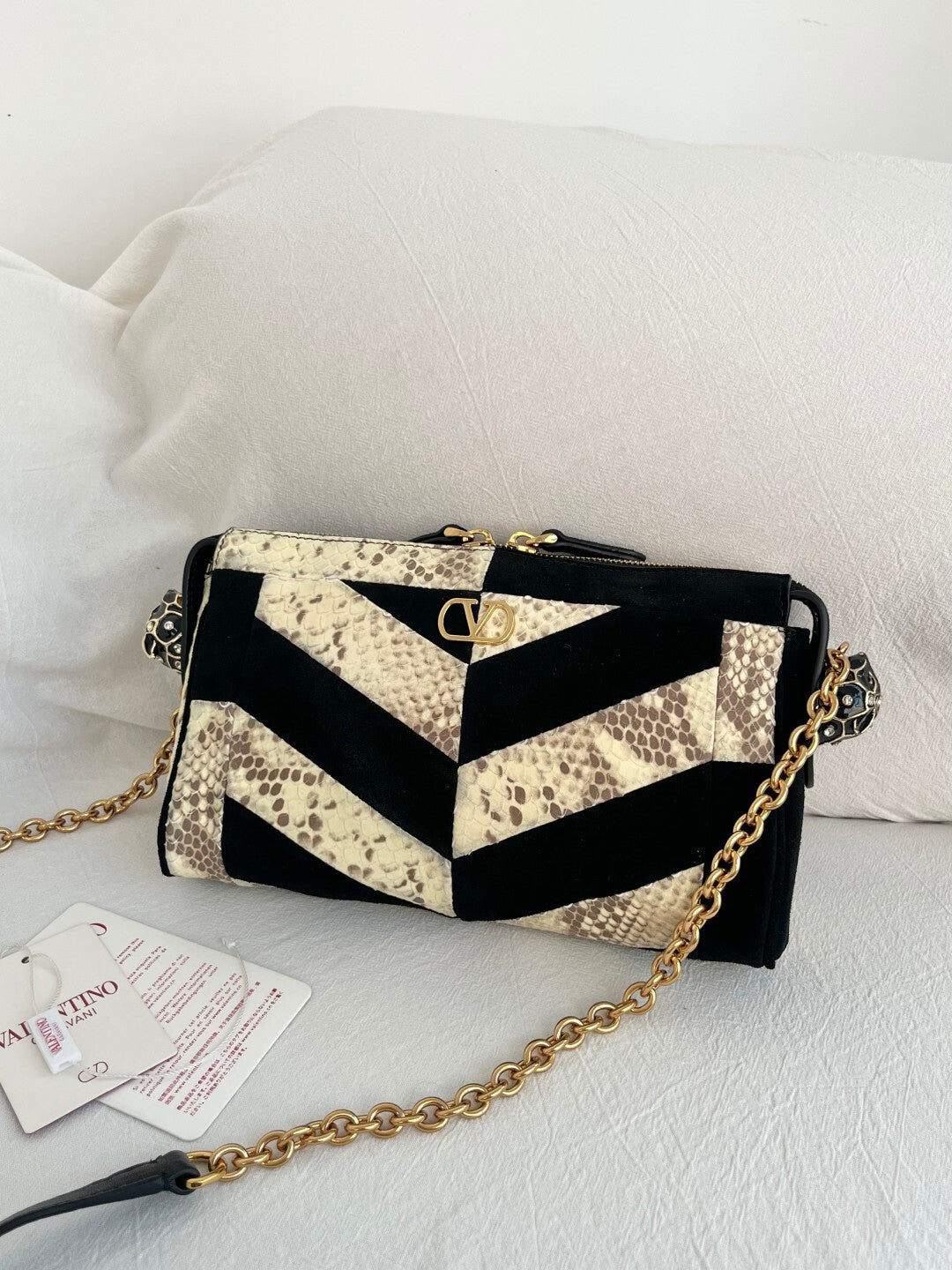 Valentino Panthea Small leather bag