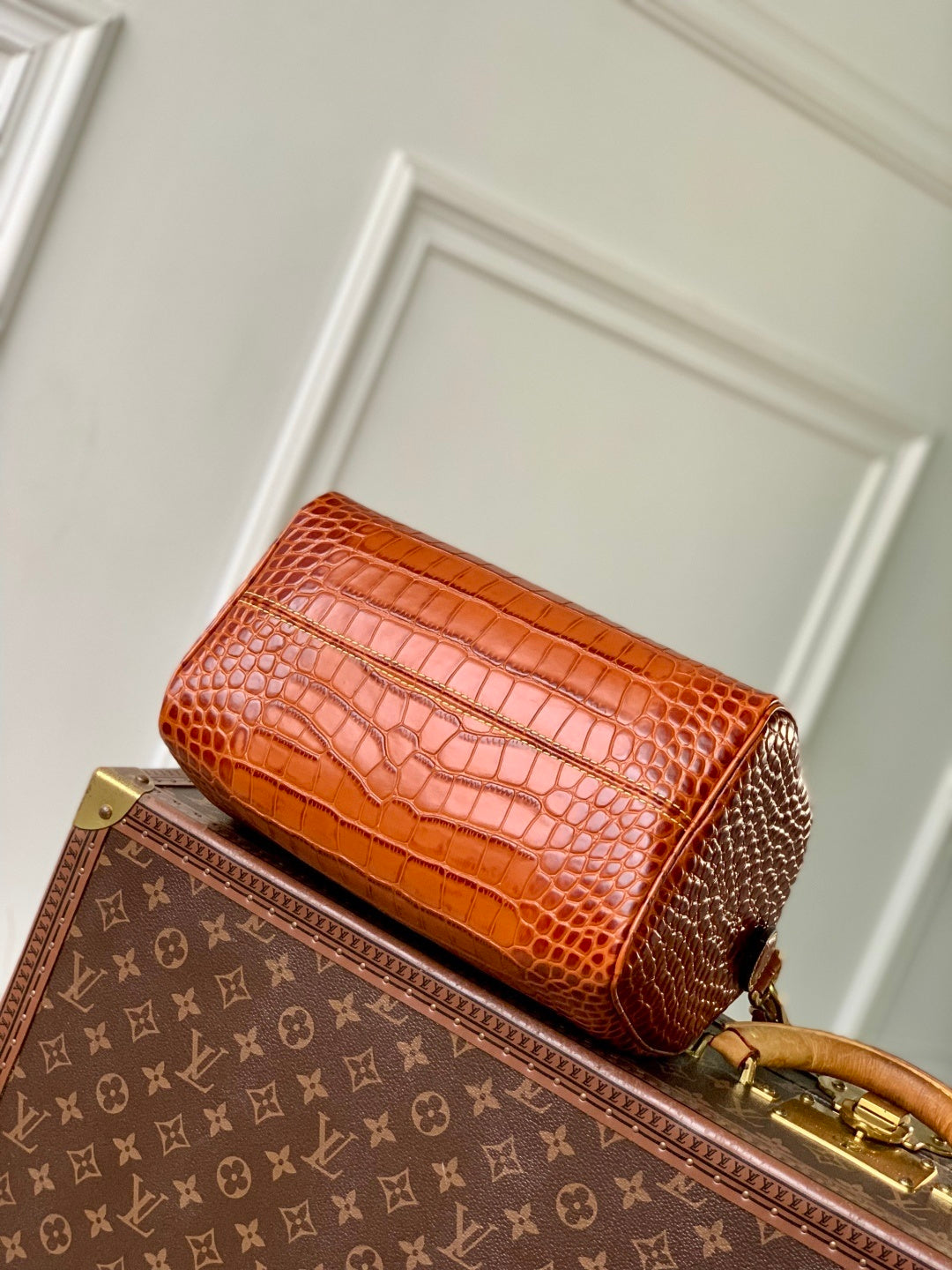 Louis Vuitton Pharell Williams Speedy 25 Crocodile leather