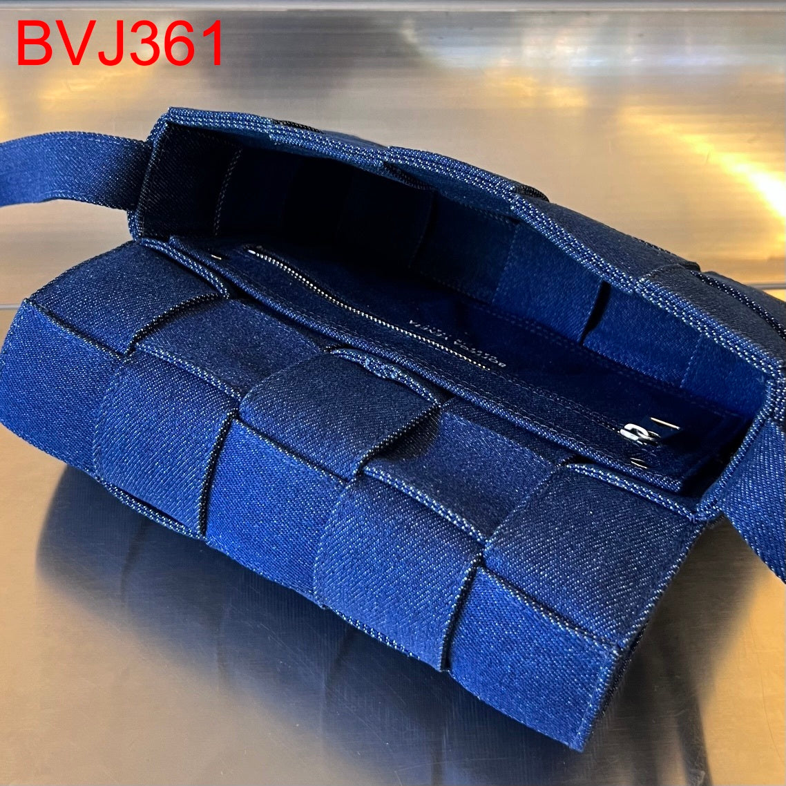 Bottega Veneta Casette Crossbody Denim bag