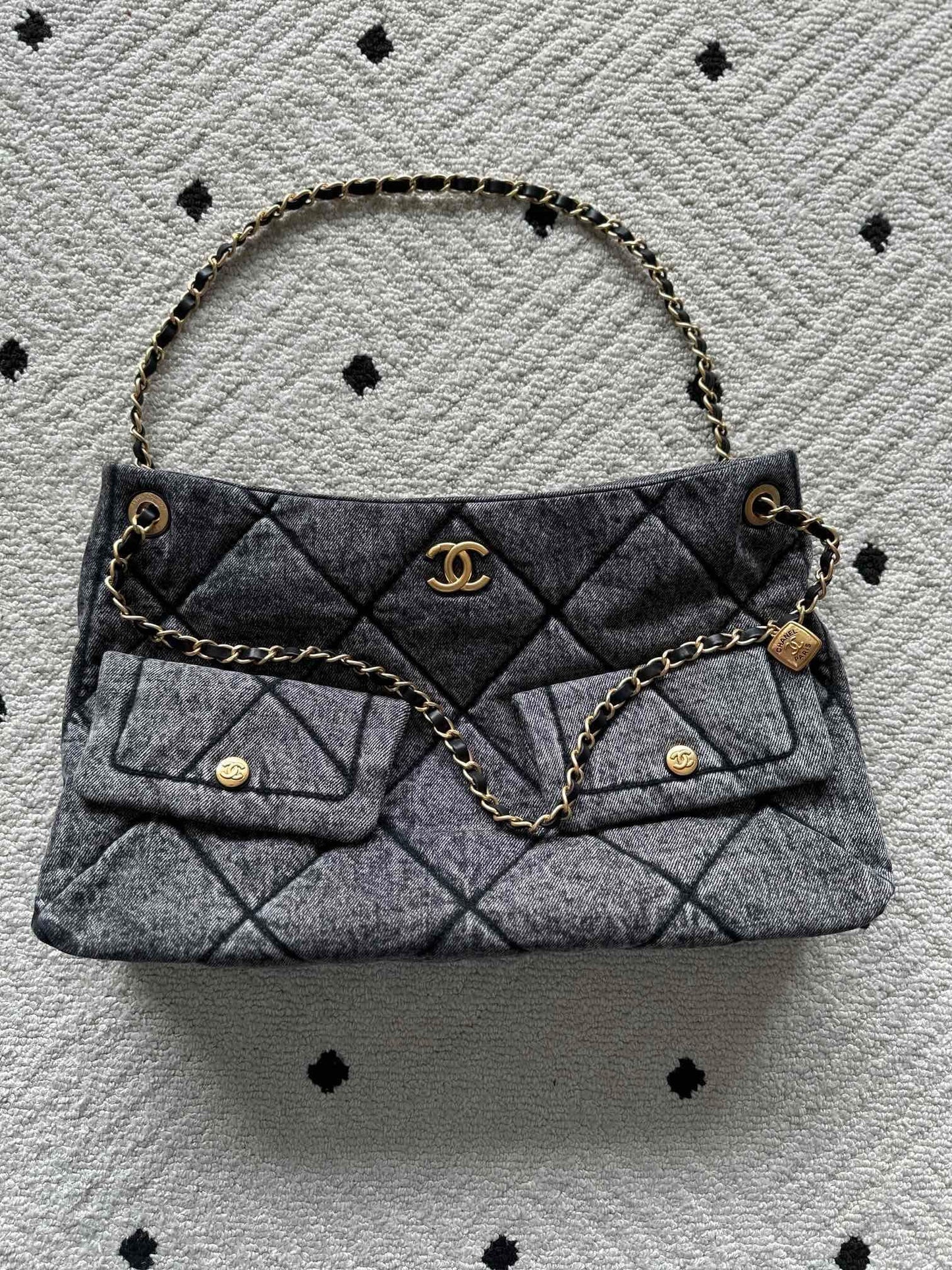 Chanel Maxi Borsa Denim bag
