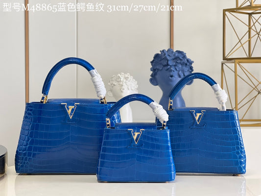 Louis Vuitton Capucines Crocodile leather