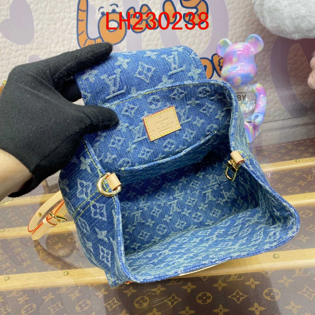 Louis Vuitton Denim Backpack