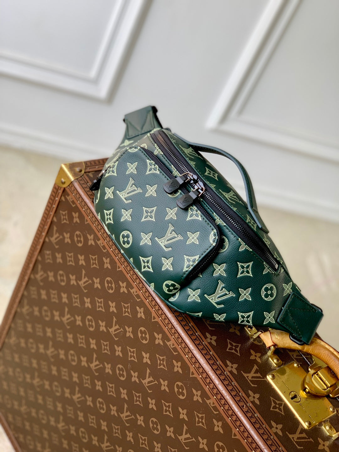 Louis Vuitton Monogram shadow rush bumbag