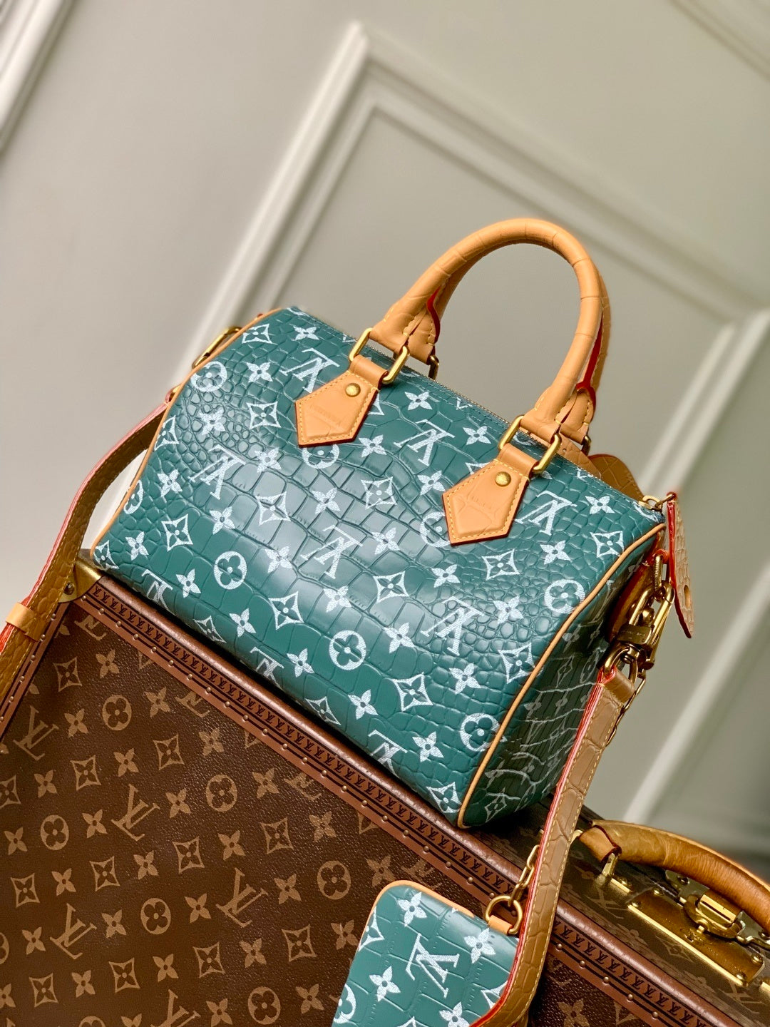 Louis Vuitton Pharell Williams Speedy 25 Crocodile leather
