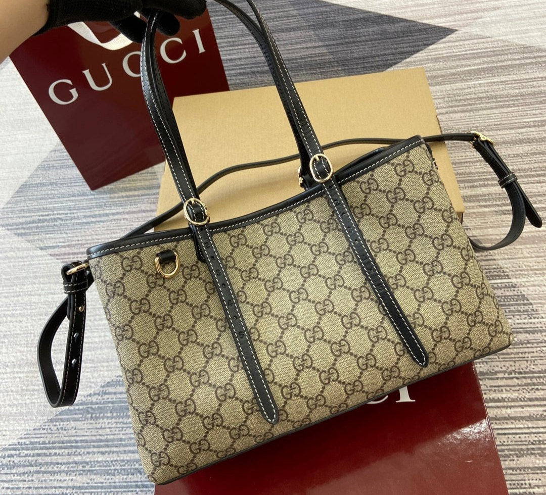 Gucci GG Emblem small tote bag