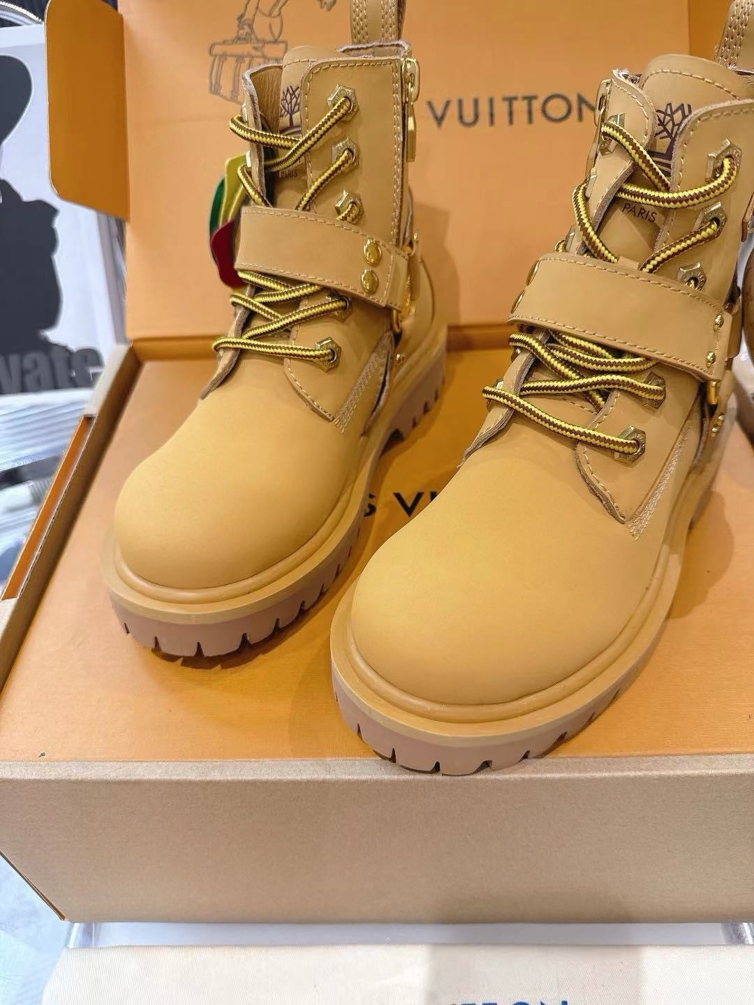 Louis Vuitton x Timberland Boots