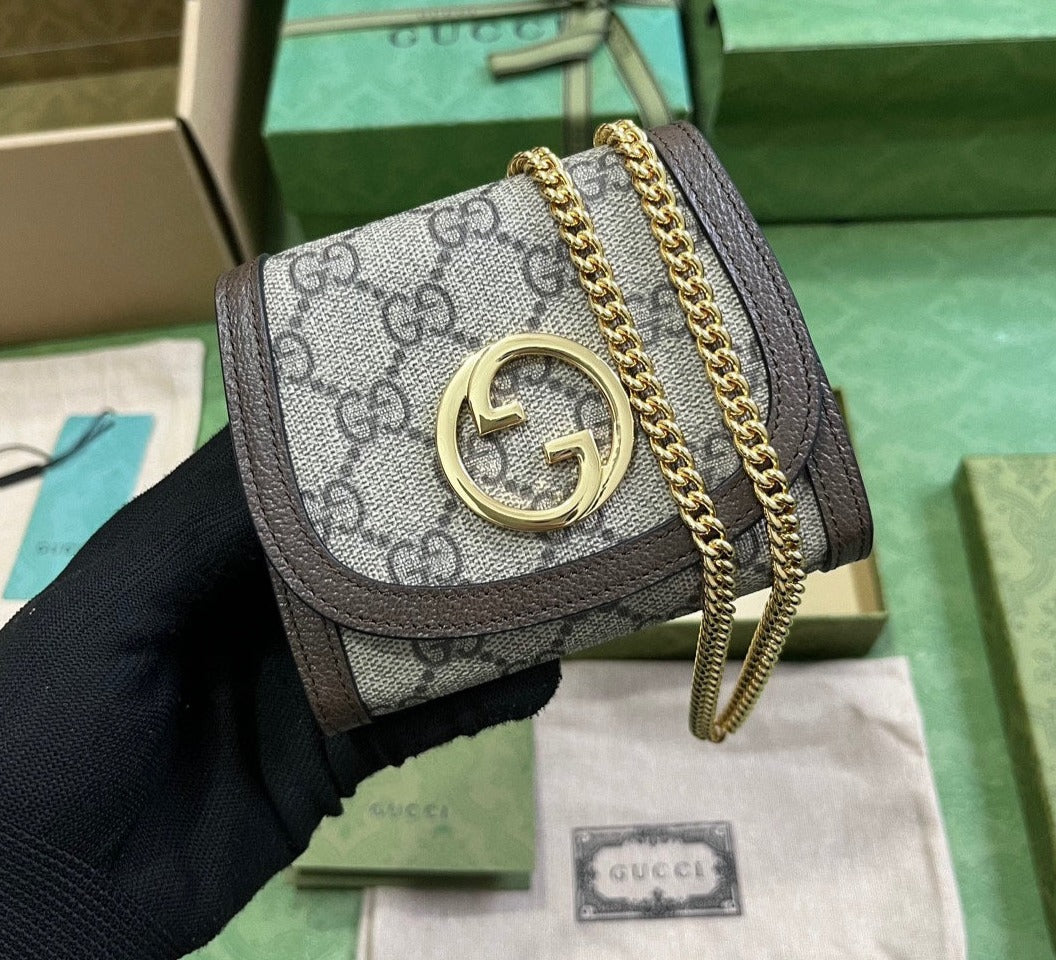 Gucci BLONDIE MEDIUM CHAIN WALLET