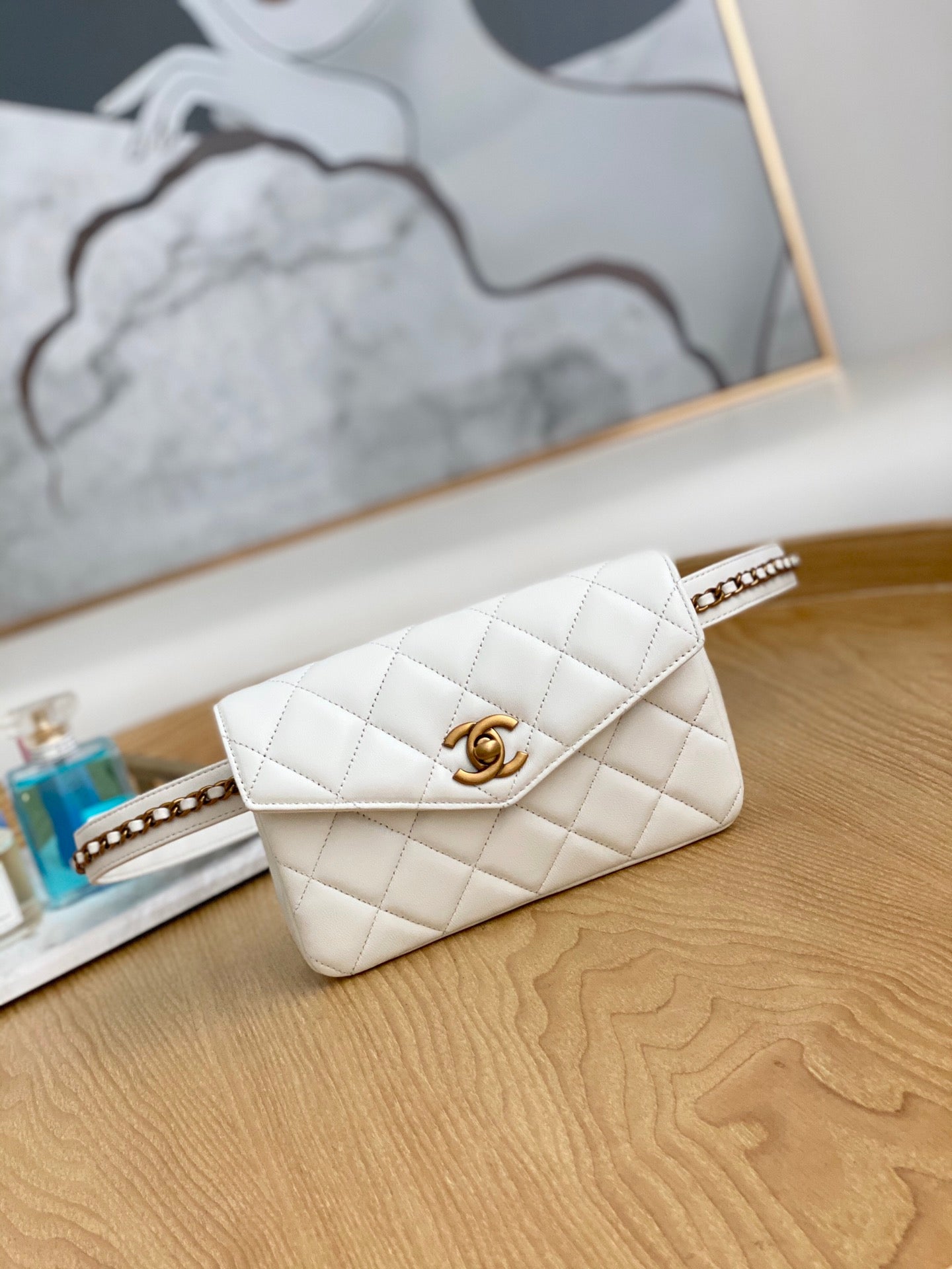 Chanel Envelope Flap Waist Bag